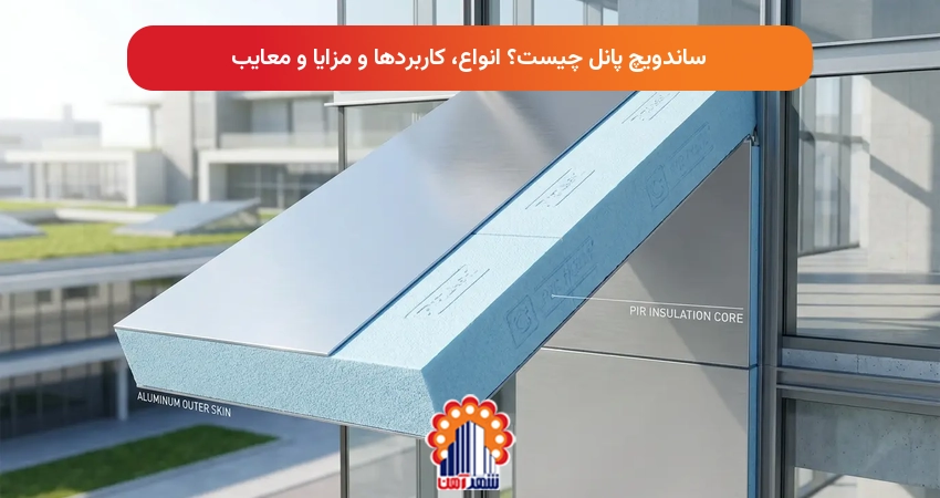 ساندویچ پانل چیست؟ انواع، کاربردها و مزایا و معایب