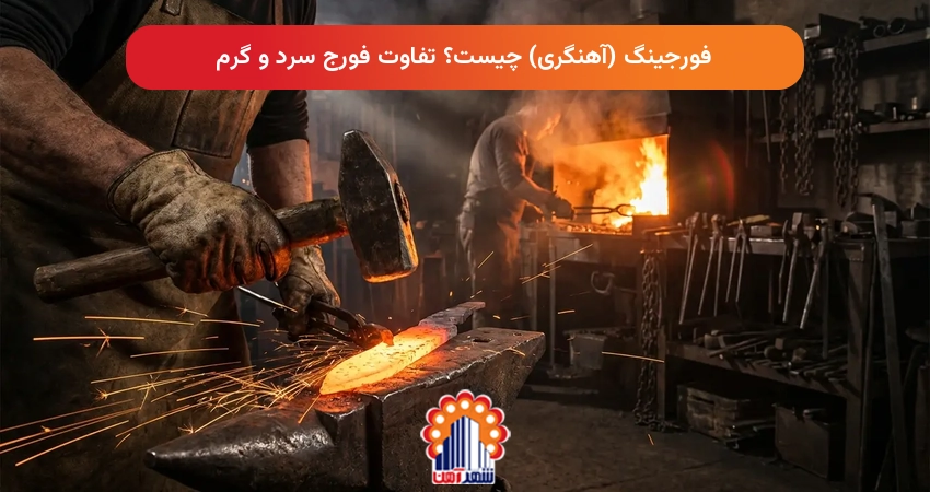 فورجینگ (آهنگری) چیست؟ تفاوت فورج سرد و گرم