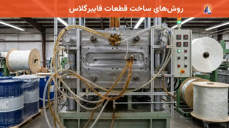 روش‌های ساخت قطعات فایبرگلاس