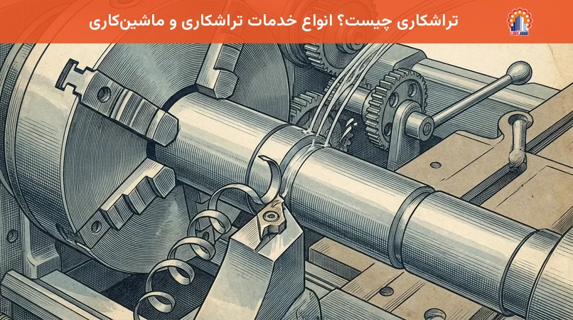 تراشکاری چیست؟ انواع خدمات تراشکاری و ماشین‌کاری