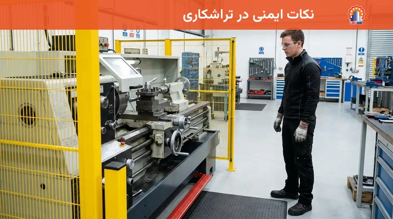 نکات ایمنی در تراشکاری