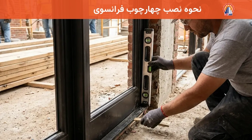 نحوه نصب چهارچوب فرانسوی