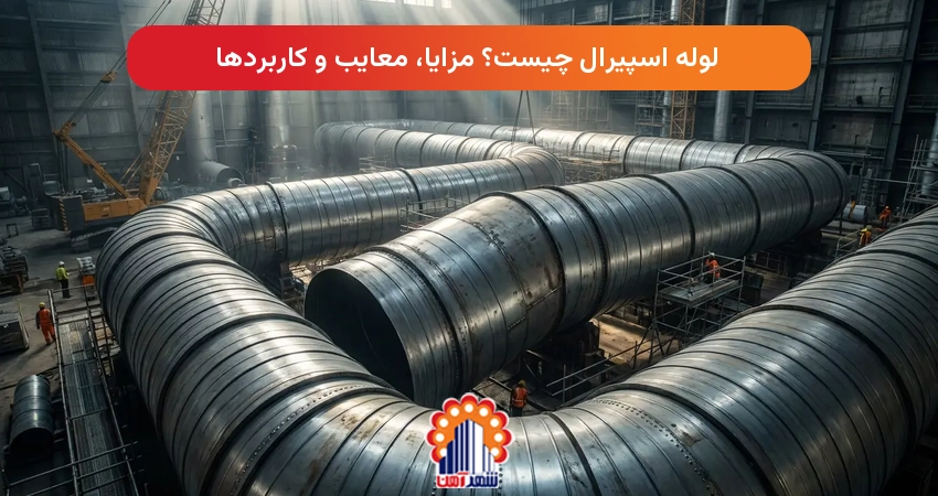لوله اسپیرال چیست؟ مزایا، معایب و کاربردها