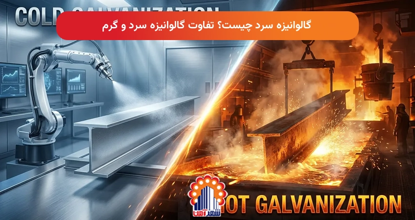 گالوانیزه سرد چیست؟ تفاوت گالوانیزه سرد و گرم