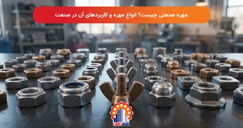 مهره صنعتی چیست؟ انواع مهره و کاربردهای آن در صنعت
