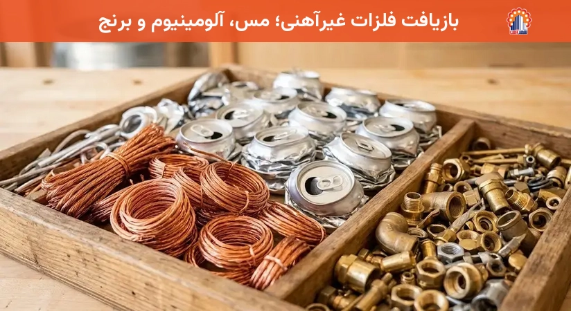 بازیافت فلزات غیرآهنی؛ مس، آلومینیوم و برنج