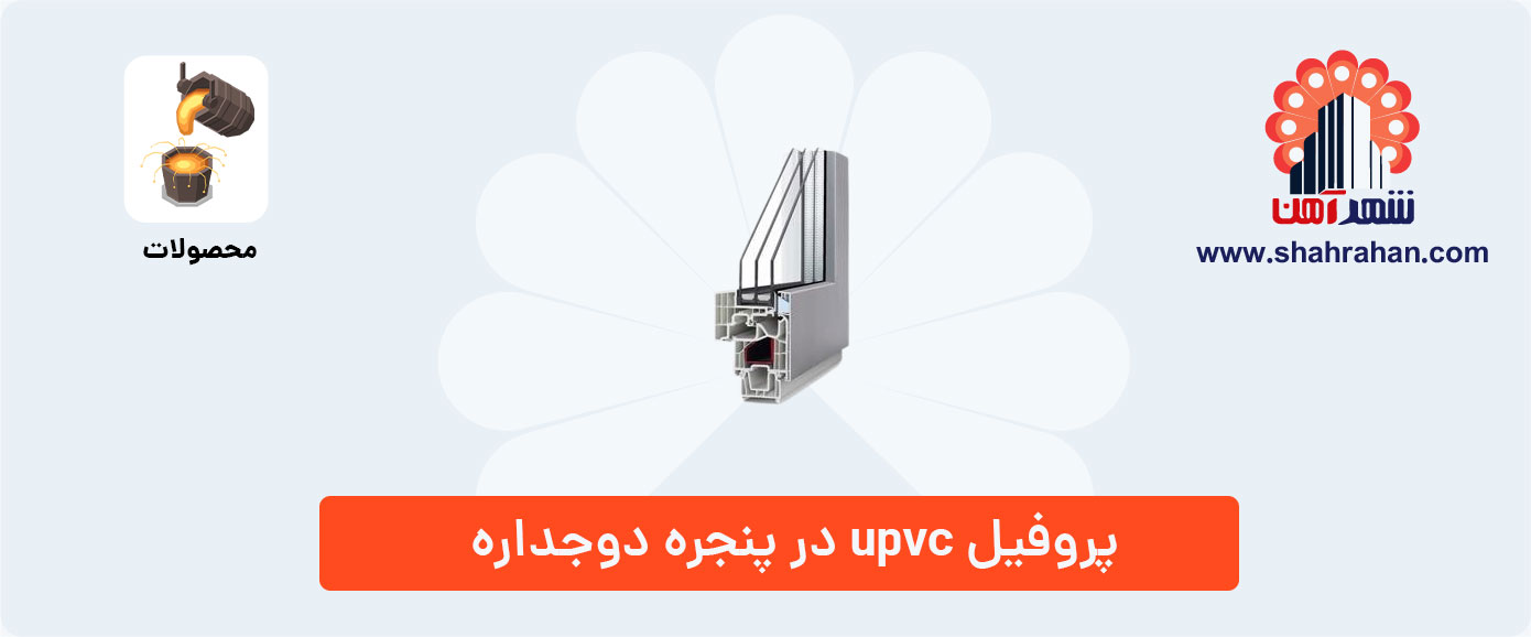 مختصات انتخاب پروفیل upvc در پنجره دوجداره