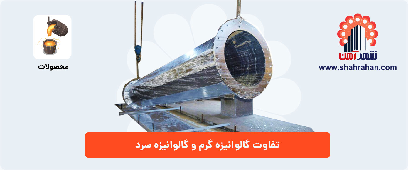 تفاوت گالوانیزه گرم و گالوانیزه سرد