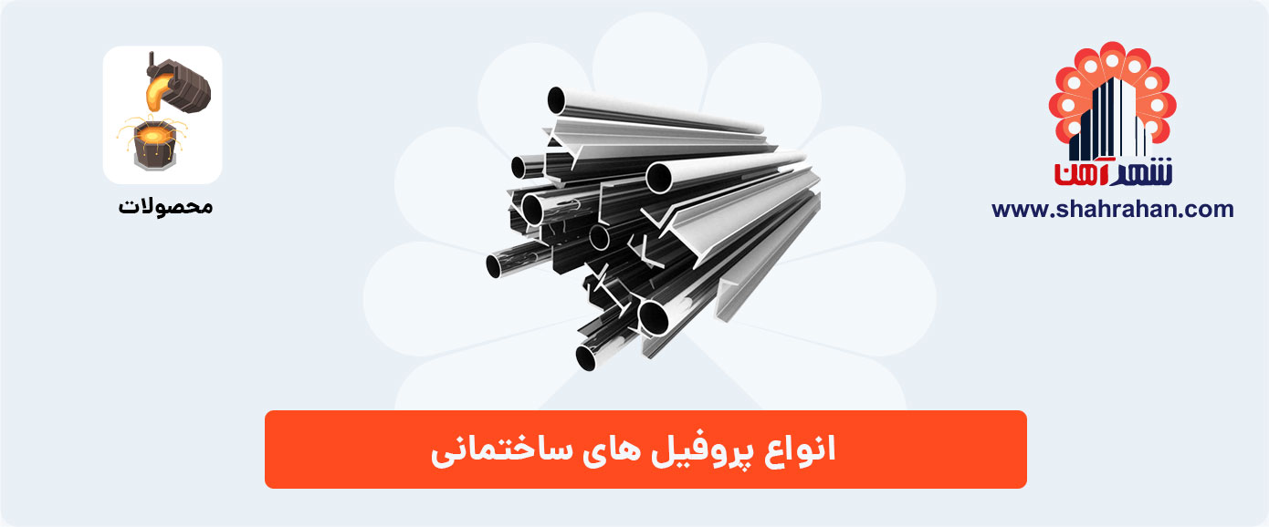 انواع پروفیل های ساختمانی