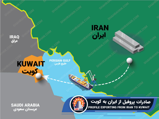 صادرات پروفیل به کویت