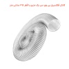 کانال فلکسیبل پی وی سی یک متری با قطر 35 سانتی متر