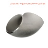 زانو استیل 304 مانیسمان 12 اینچ 90 درجه وارداتی