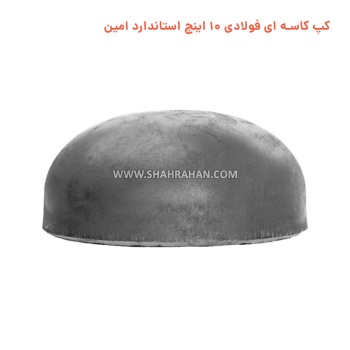 کپ کاسه ای فولادی 10 اینچ استاندارد امین