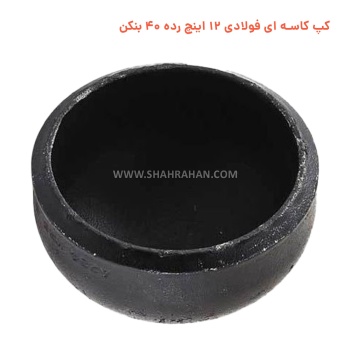 کپ کاسه ای فولادی 12 اینچ استاندارد ایران اتصال (آسیا)