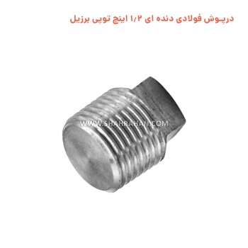 درپوش گالوانیزه دنده ای 1.2 اینچ توپی برزیل