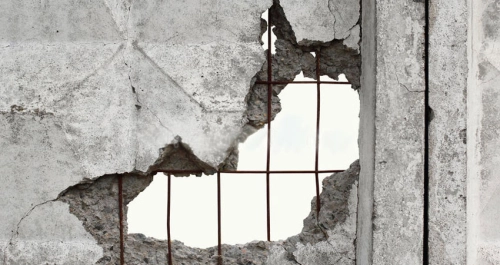 مهار دیوار با میلگرد 