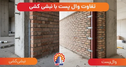 تفاوت وال پست با نبشی کشی