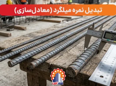 تبدیل نمره میلگرد (معادل‌سازی)